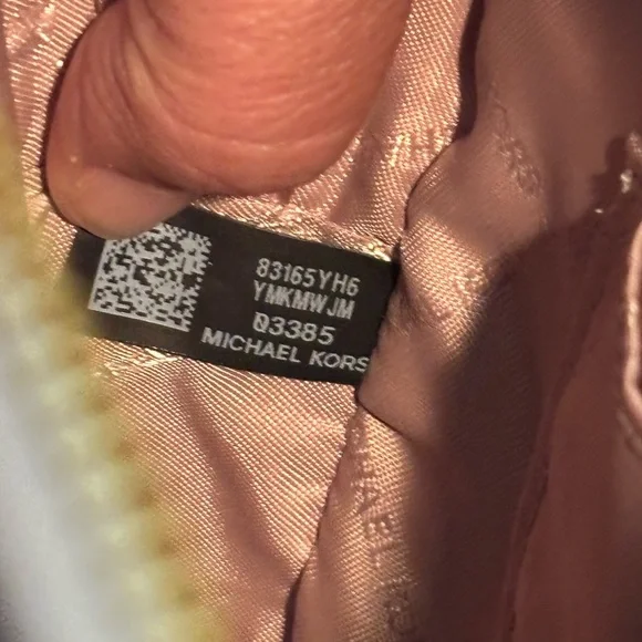 Michael Kors Cream and Brown Crossbody Bag - Picture 5 of 5